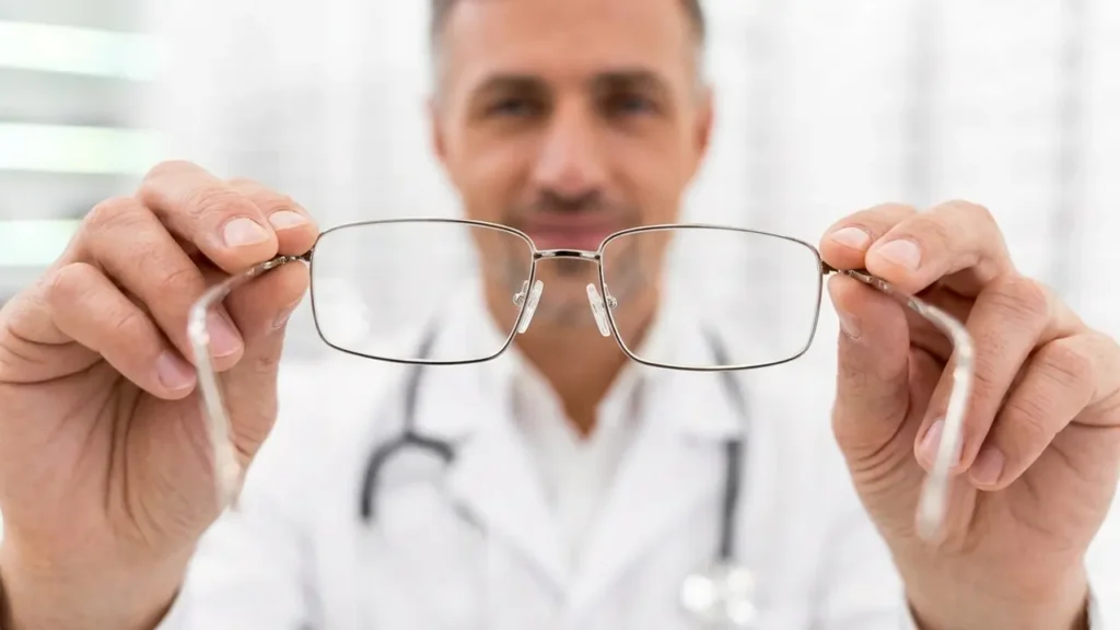 Lentes recetados comprados a través del financiamiento